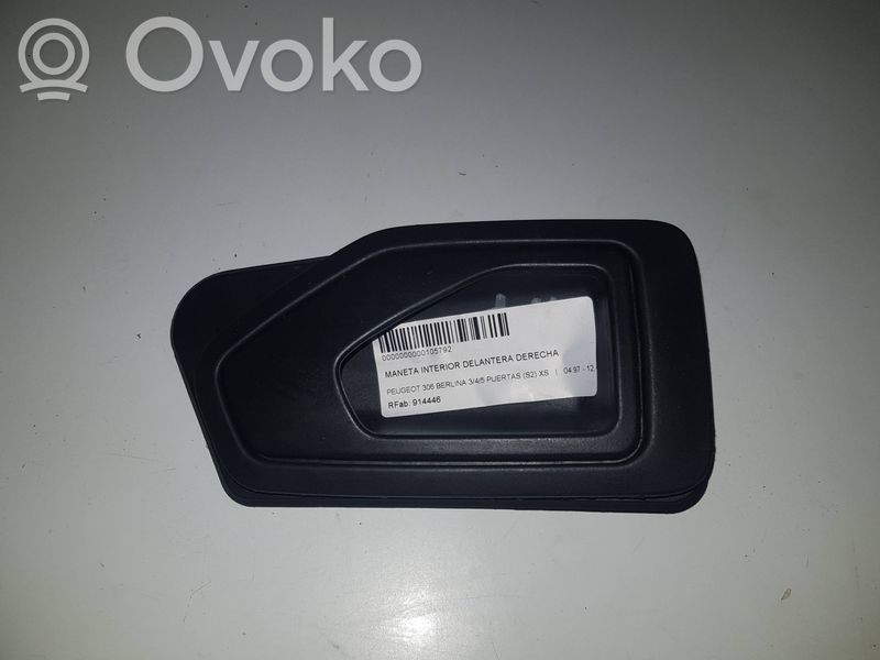 Peugeot 306 Rankenėlė atidarymo vidinė 
