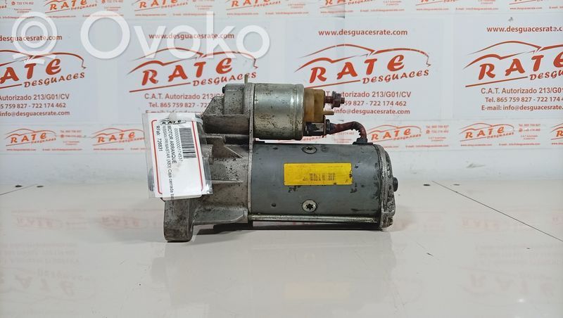 Nissan Primastar Motor de arranque 