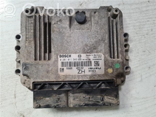 Opel Astra H Engine control unit/module ECU 