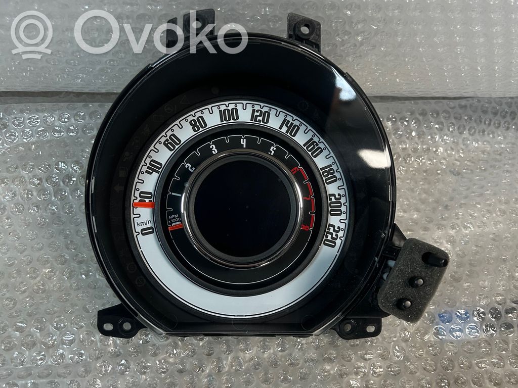 Fiat 500 Vitezometru (grup de instrumente) 