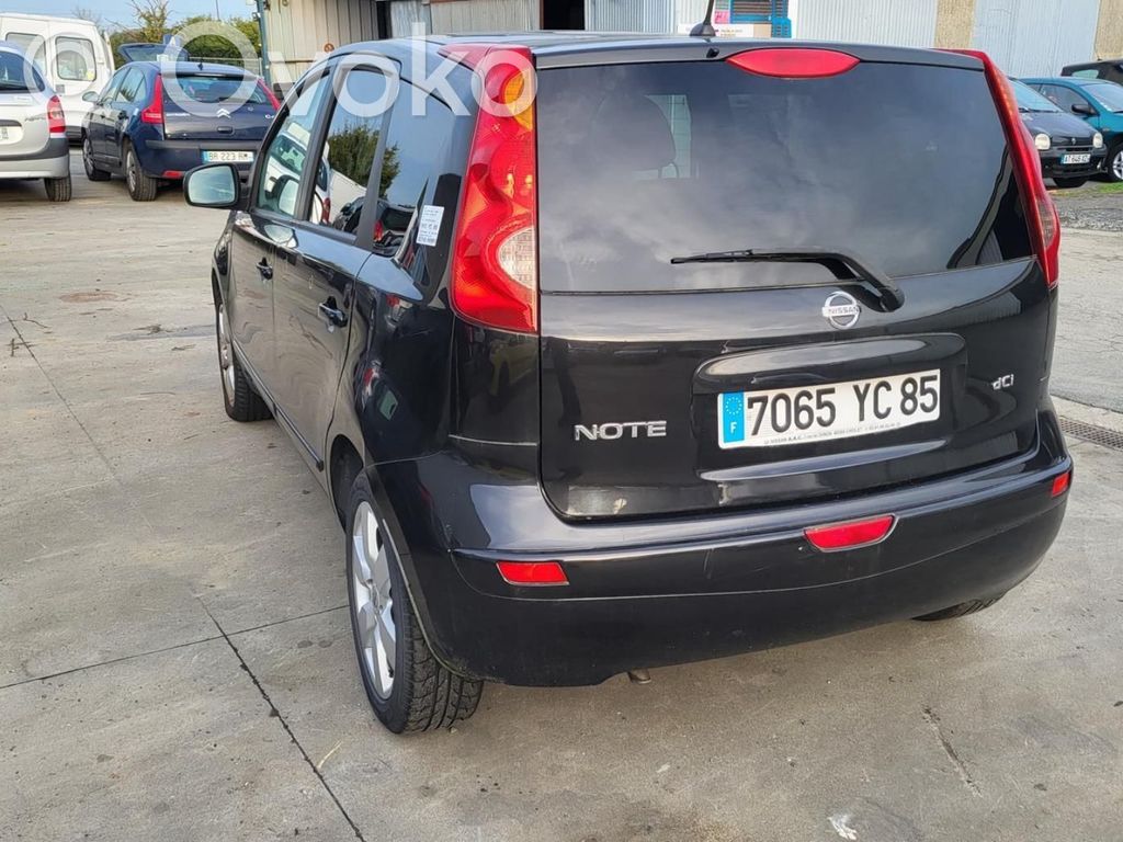 Nissan Note (E11) Galinių durų spyna 