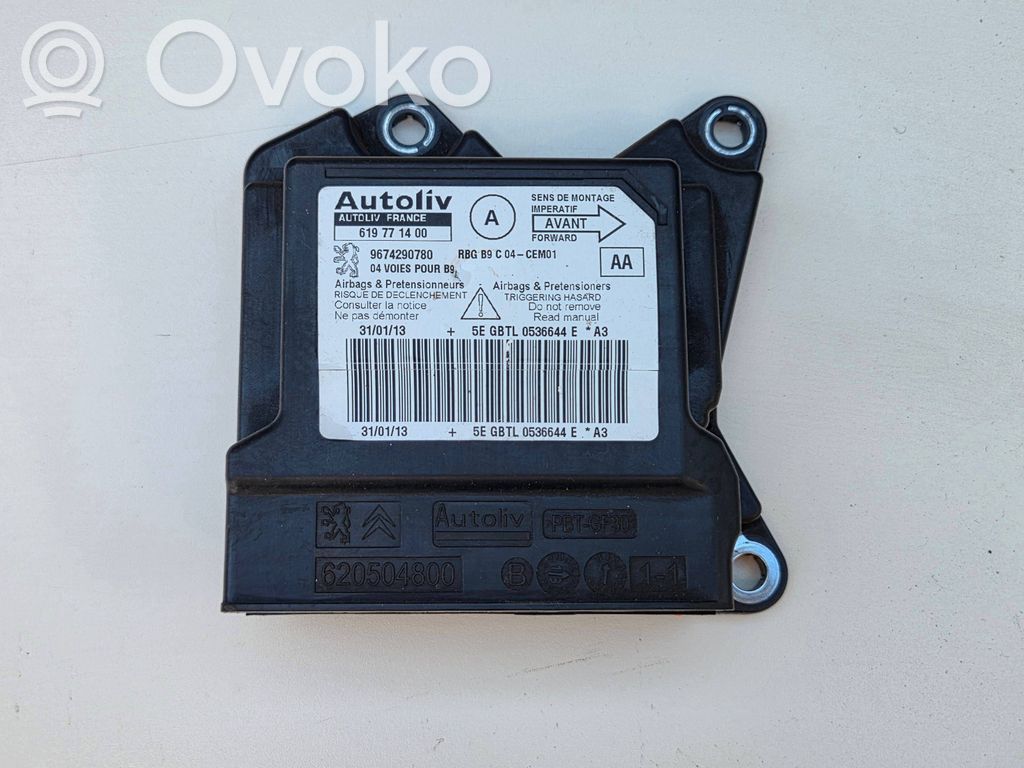 Peugeot Partner Airbag control unit/module 