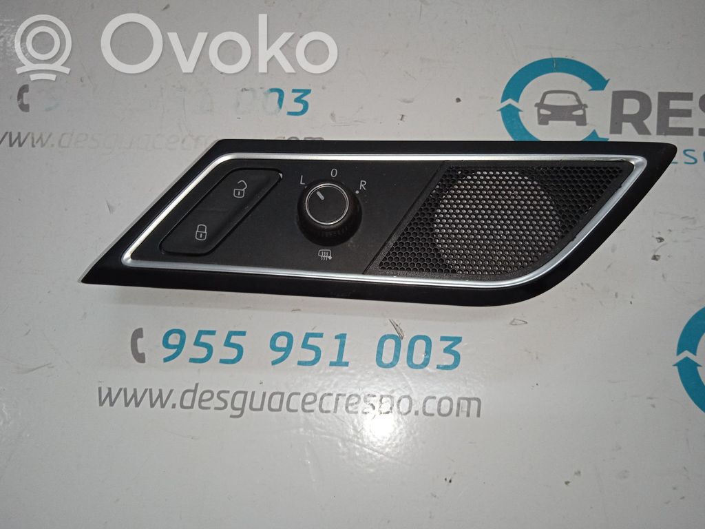 Volkswagen Golf SportWagen Przycisk regulacji lusterek bocznych 