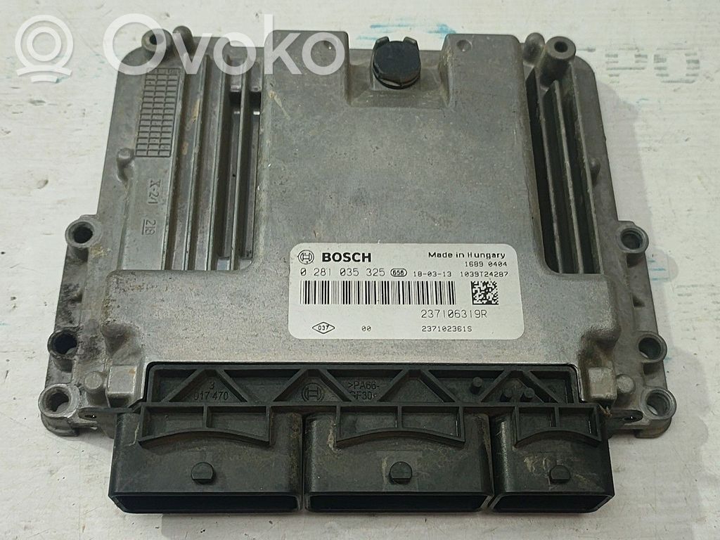 Renault Clio IV Engine control unit/module 