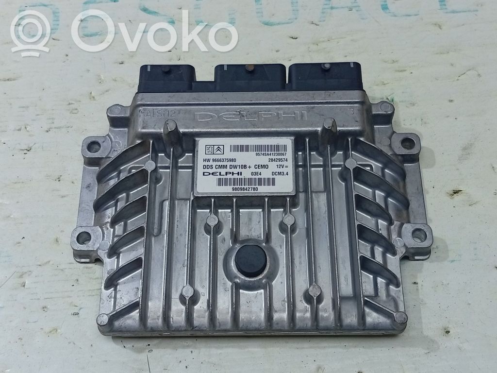 Peugeot 508 Engine control unit/module 