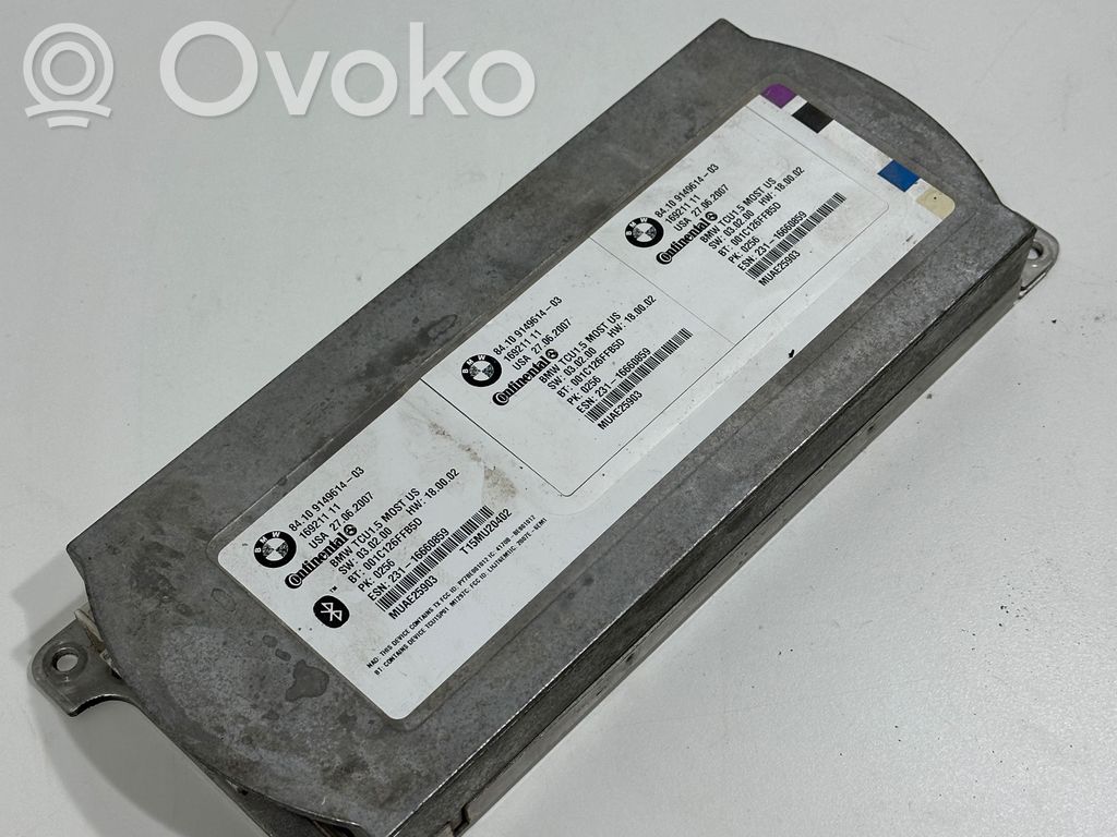 BMW 5 E60 E61 Bluetoothin ohjainlaite/moduuli 