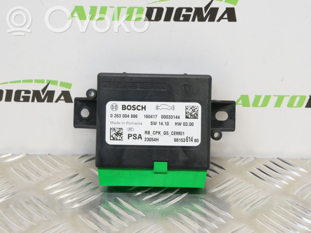 Peugeot 308 Parking PDC control unit/module 