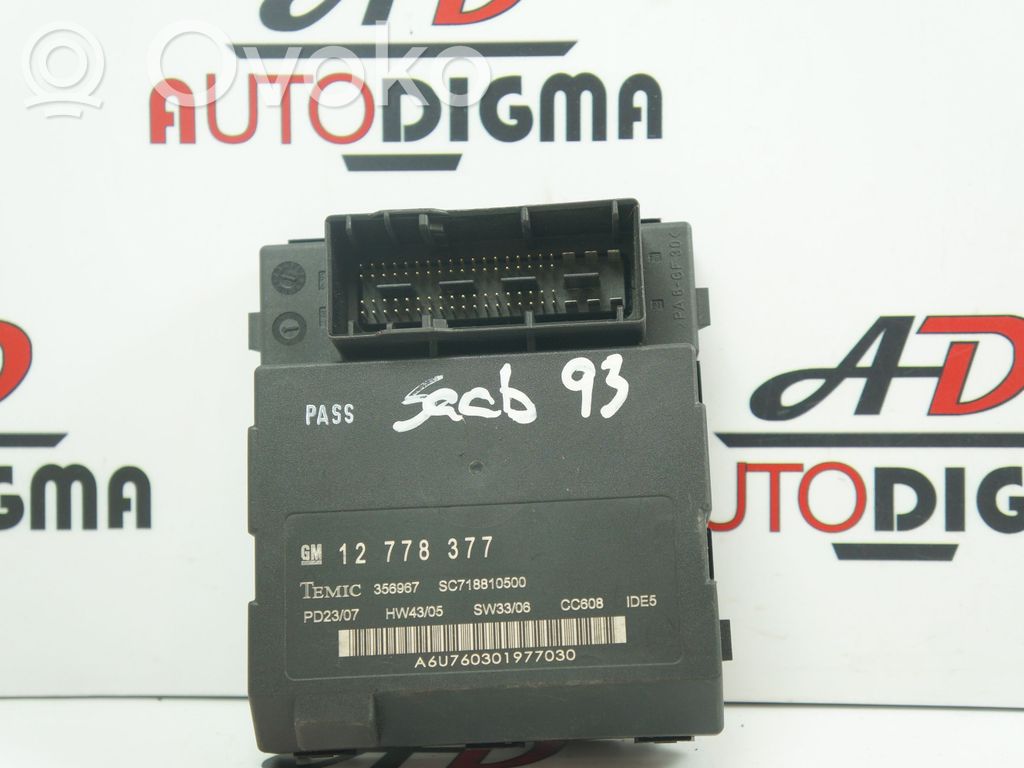 Saab 9-3 Ver2 Mukavuusmoduuli 