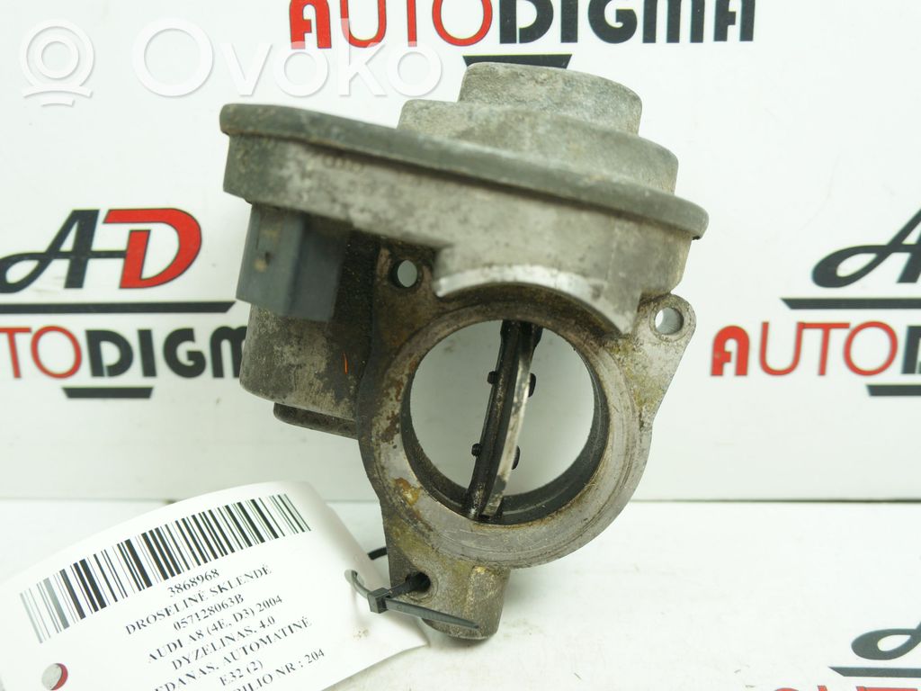 Audi A8 S8 D3 4E Throttle valve 