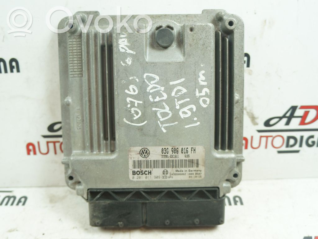 Seat Toledo III (5P) Engine control unit/module 