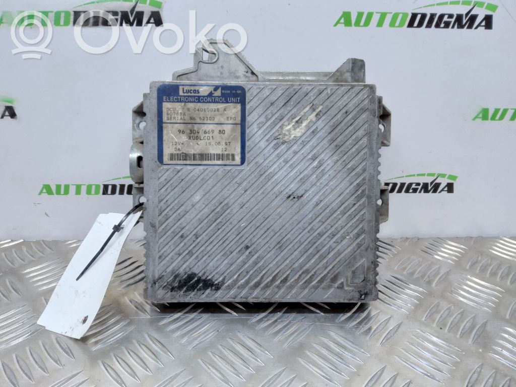 Peugeot 406 Engine control unit/module 