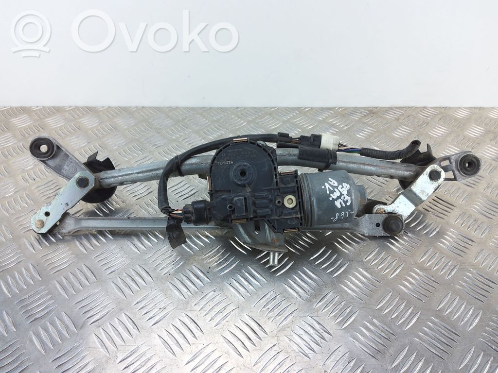 Toyota Avensis T270 Mechanizm i silniczek wycieraczek szyby przedniej / czołowej 