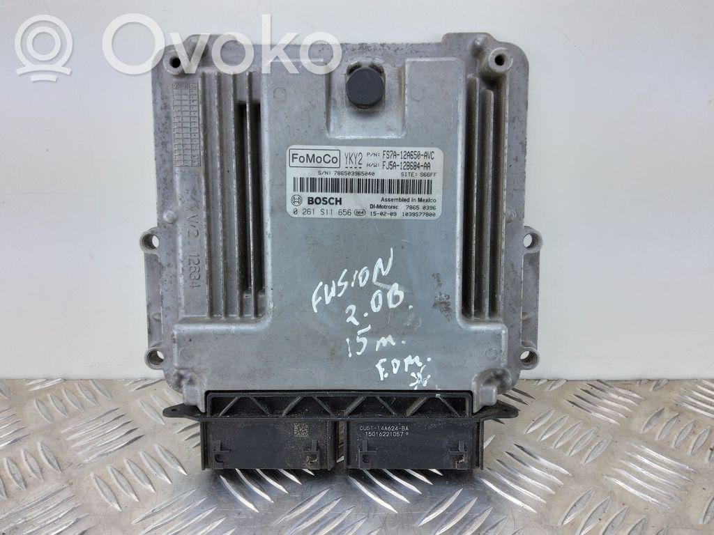 Engine control unit/module   FS7A12A650AVC,0261S11656,FJ5A12B684AA