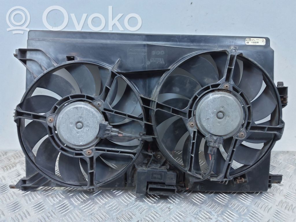 Saab 9-3 Ver2 Elektrinis radiatorių ventiliatorius 