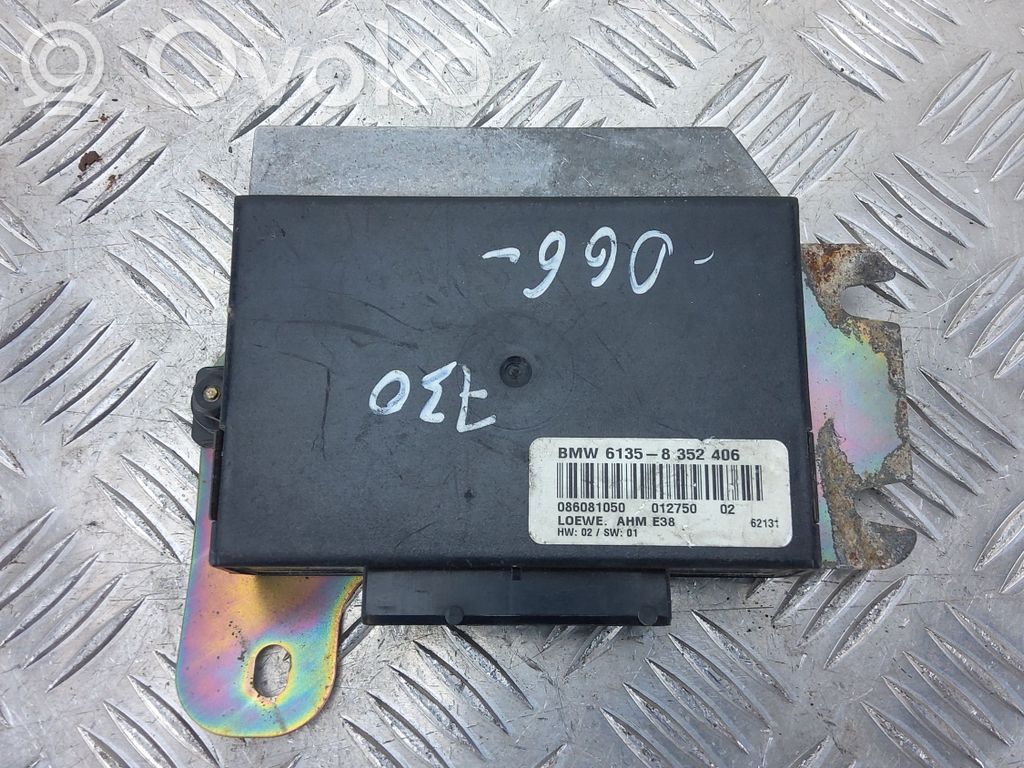 BMW 7 E38 Tow bar trailer control unit/module 
