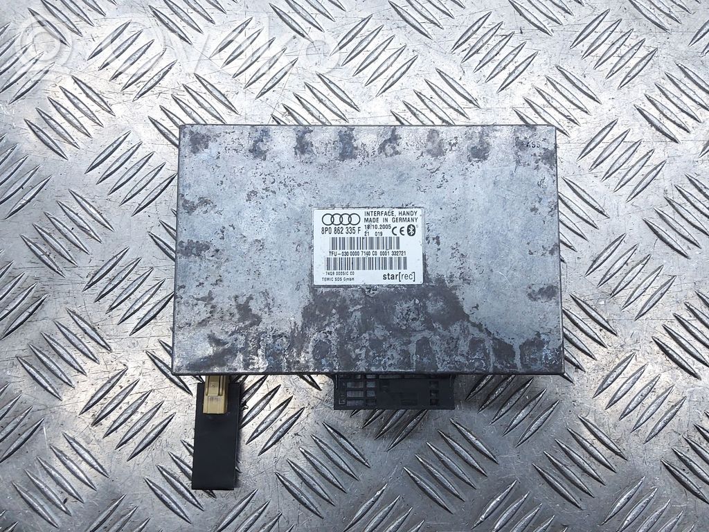 Audi A4 S4 B7 8E 8H Bluetooth control unit module 