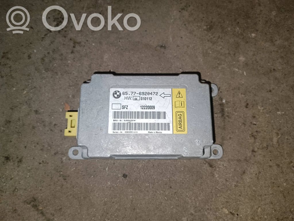 Airbag control unit/module   6920472,7769204,12220009