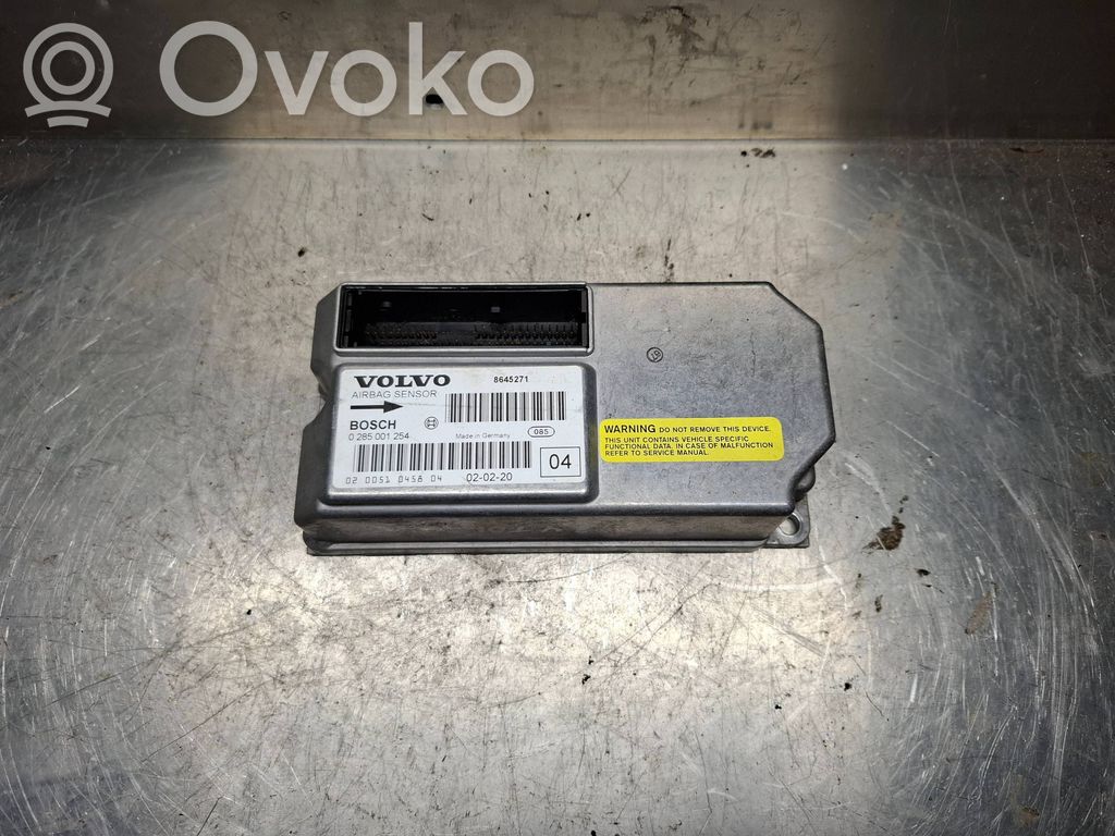 Airbag control unit/module   8645271,0285001254