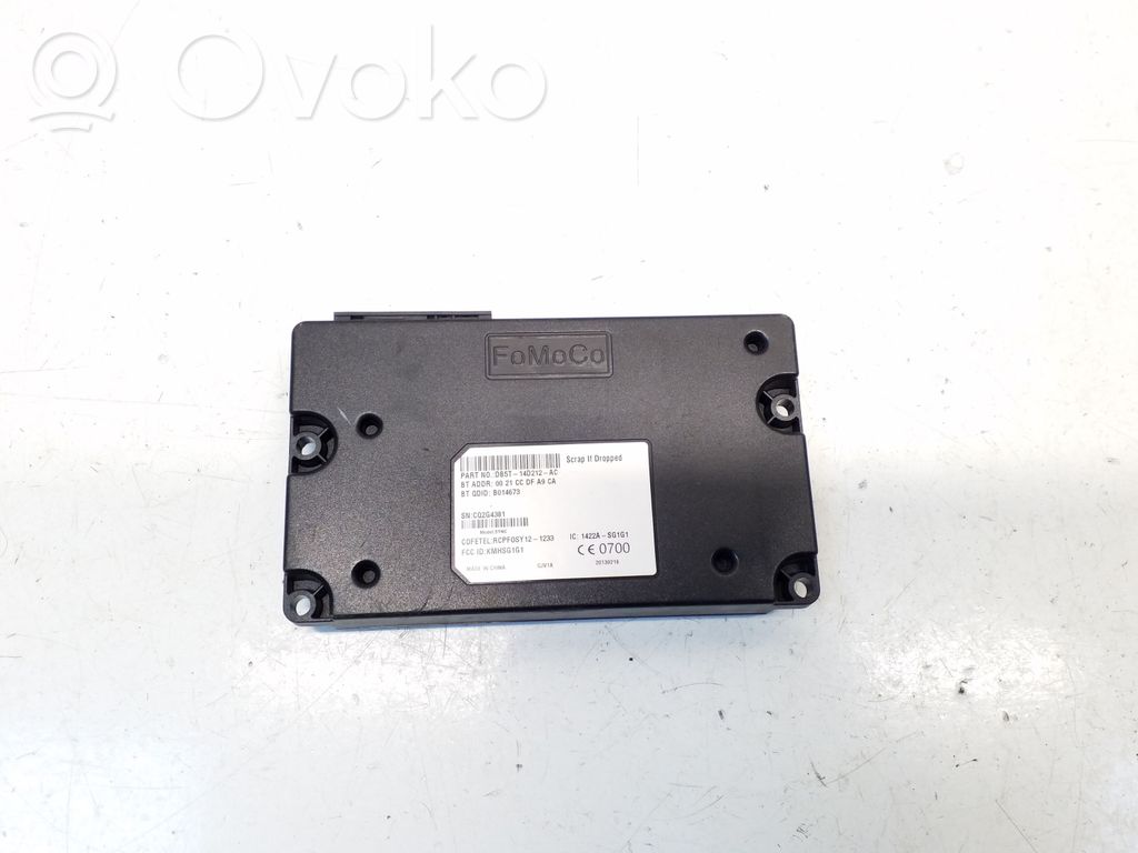 Ford Focus Bluetooth control unit module 