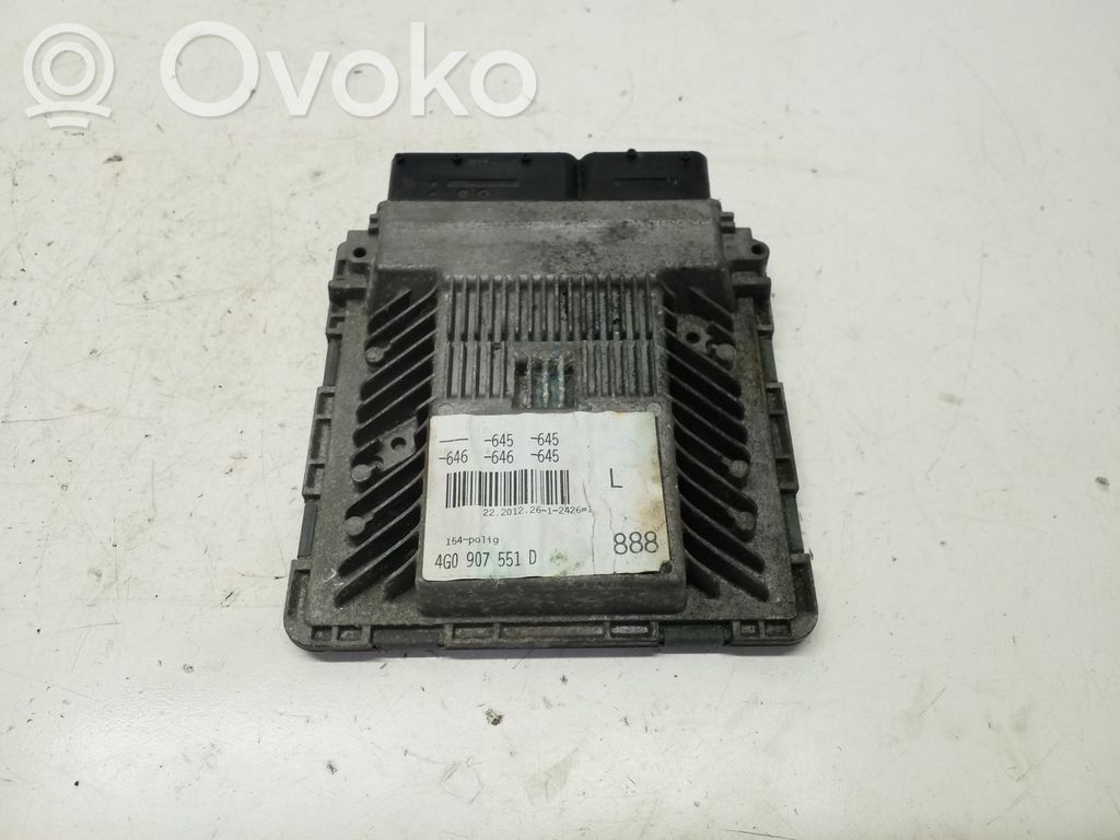 Audi A6 S6 C7 4G Engine control unit/module 