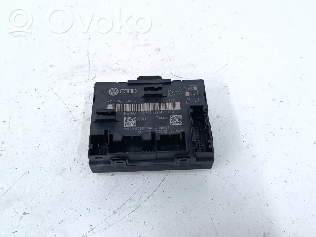 Audi Q7 4L Door control unit/module 