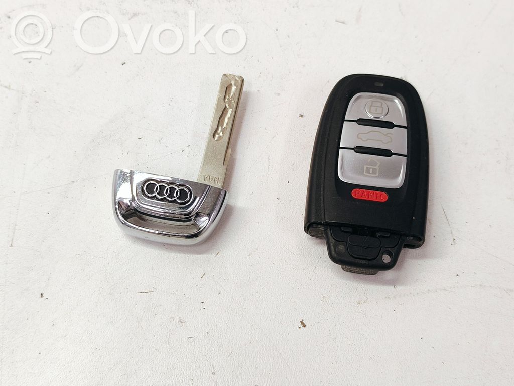 Audi A6 S6 C7 4G Klucz / Karta zapłonu 