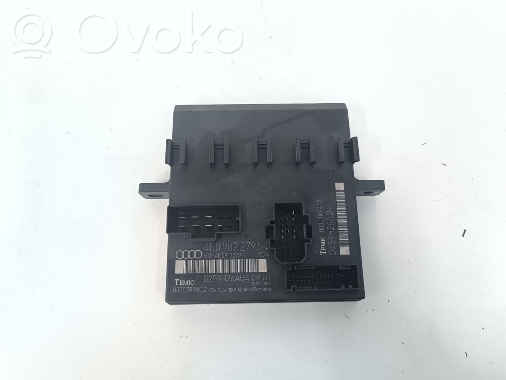 Audi A8 S8 D3 4E Komforto modulis 