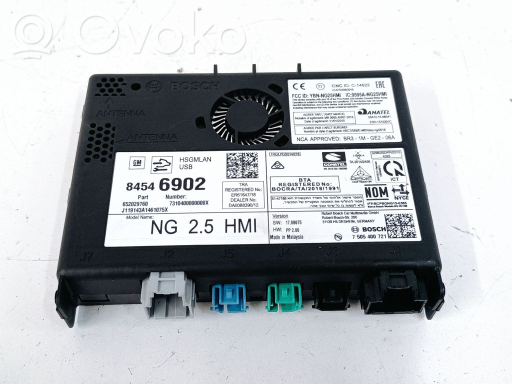 Buick Encore I GPS navigation control unit/module 