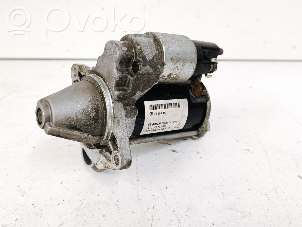 Buick Encore I Starter motor 
