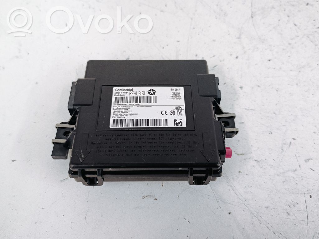 Chrysler Pacifica Keyless (KESSY) go control unit/module 