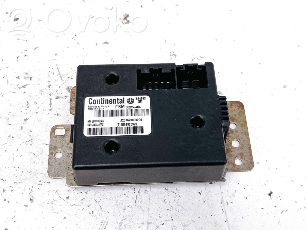 Dodge Durango III Tow bar trailer control unit/module 