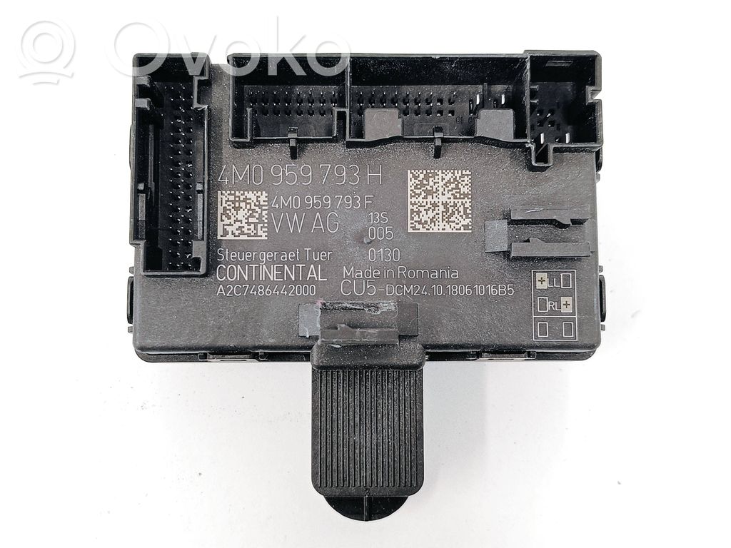 Audi Q7 4M Door control unit/module 
