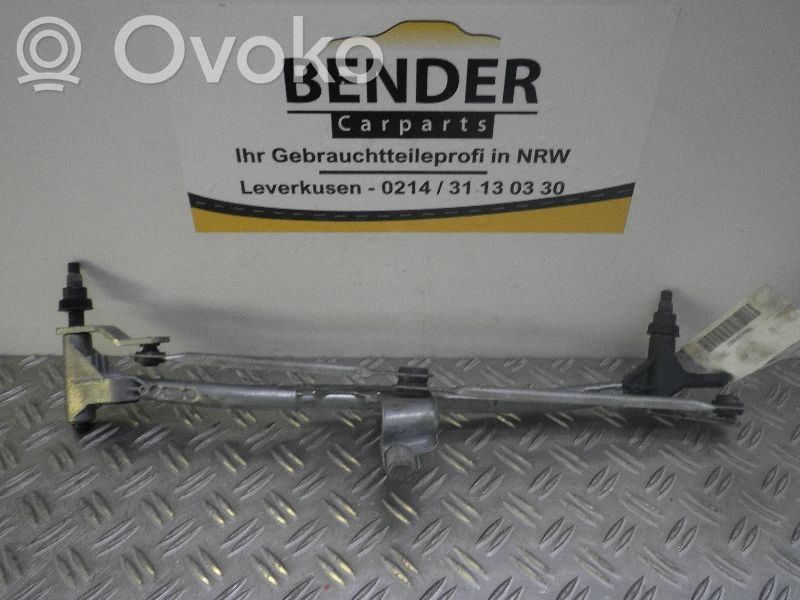 Front wiper linkage