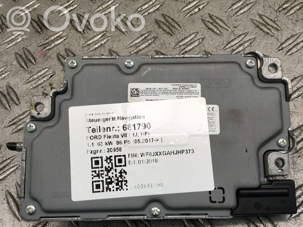 Ford Fiesta Moduł / Sterownik GPS 