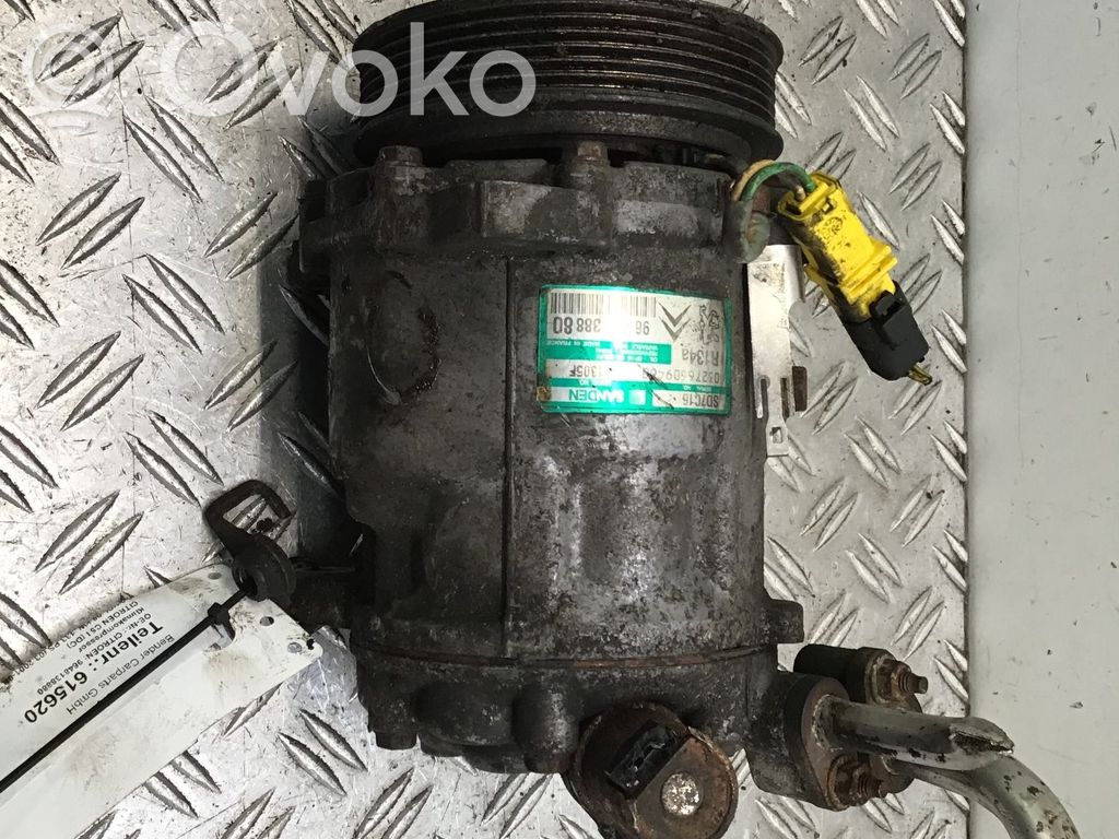 Citroen C5 Ilmastointilaitteen kompressorin pumppu (A/C) 