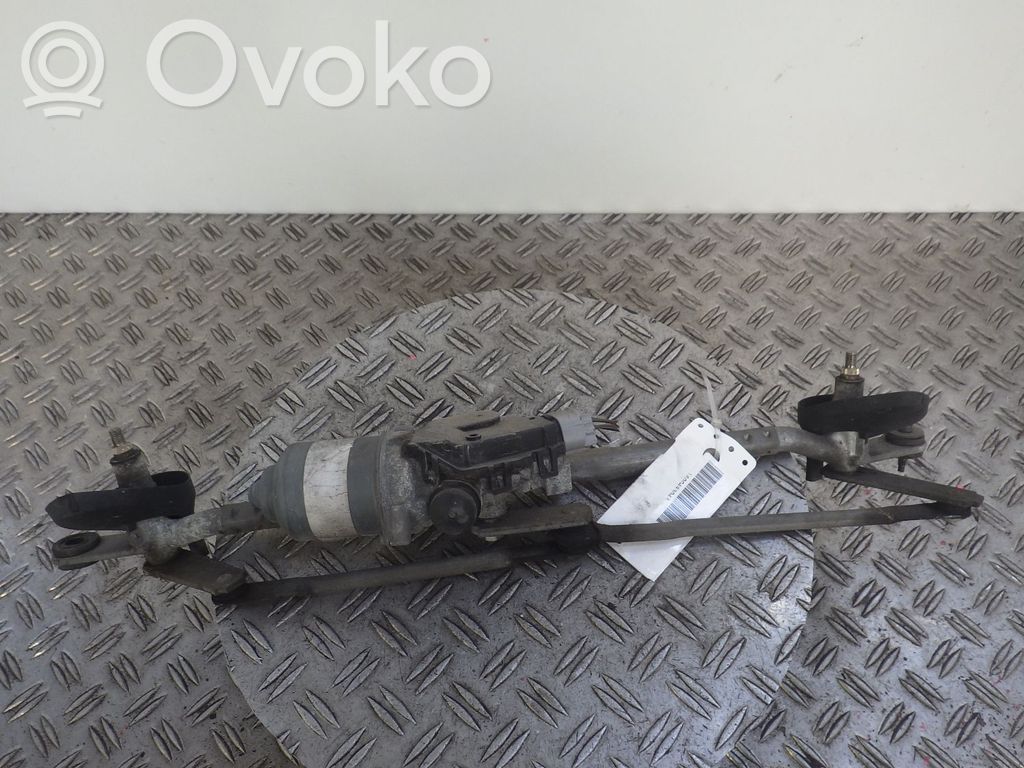 Front wiper linkage