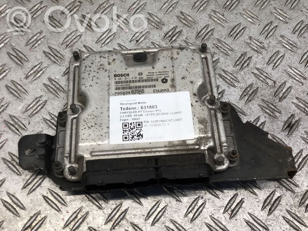 Engine control unit/module   0281011410