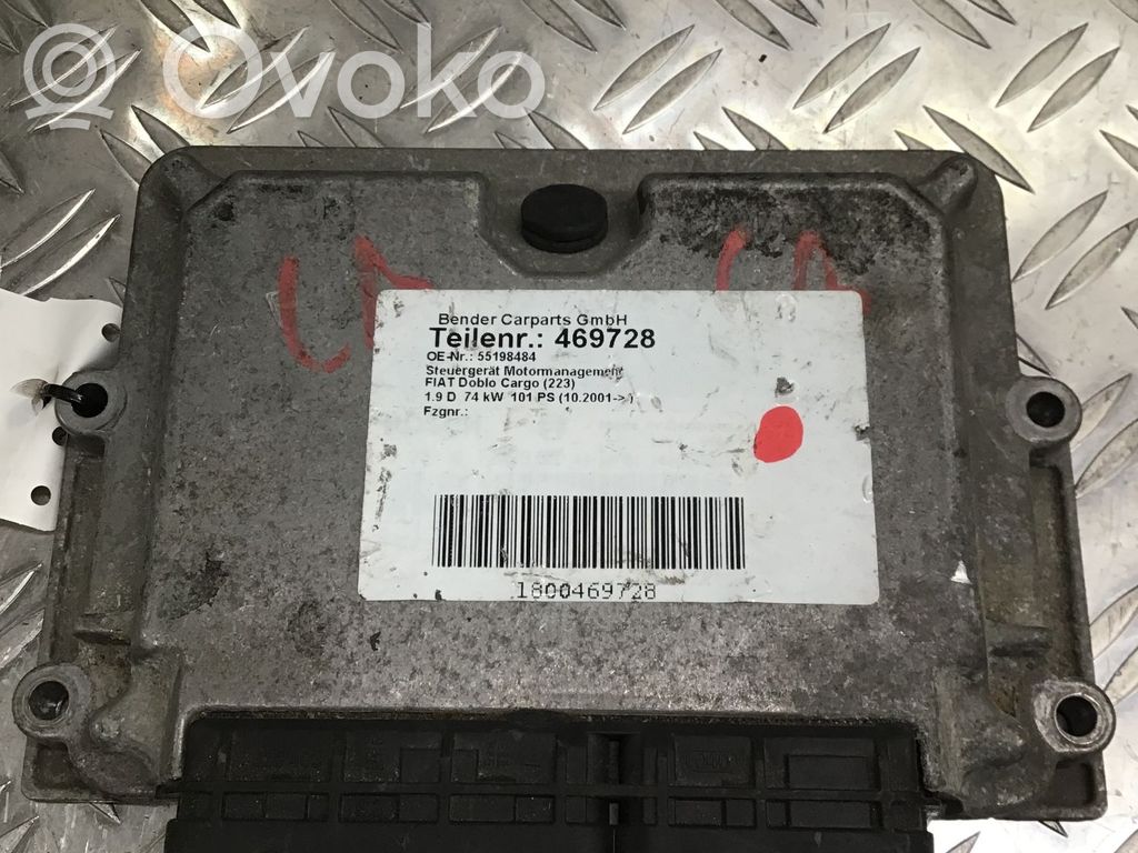 Fiat Doblo Variklio valdymo blokas 