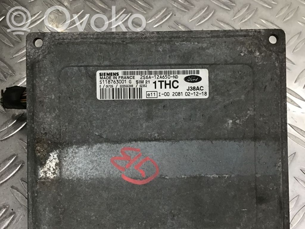 Engine control unit/module   2S6A12A650ND