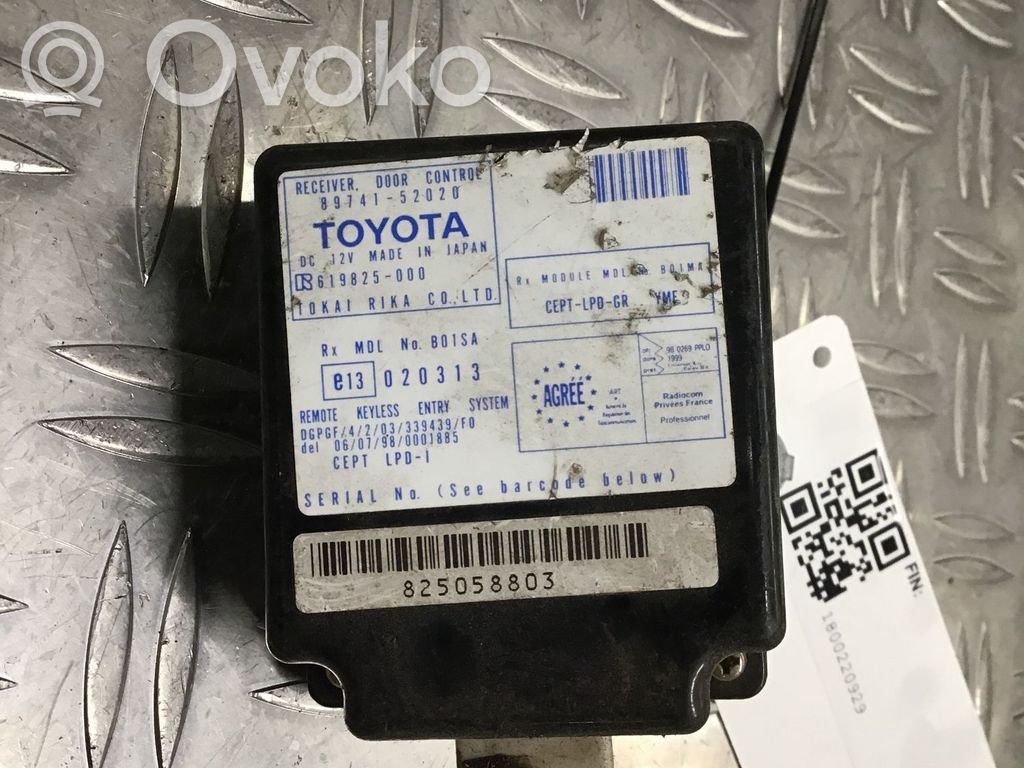 Toyota Yaris Unitate/modul de comandă închidere centralizată 
