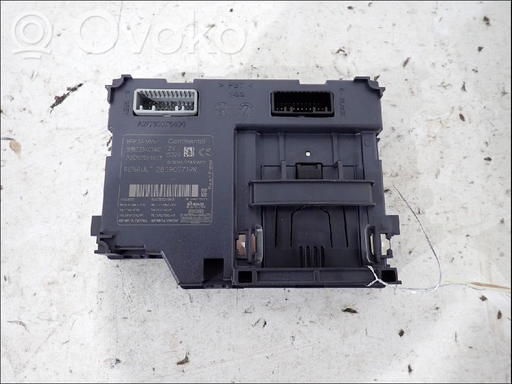 Renault Captur Ignition key card reader 