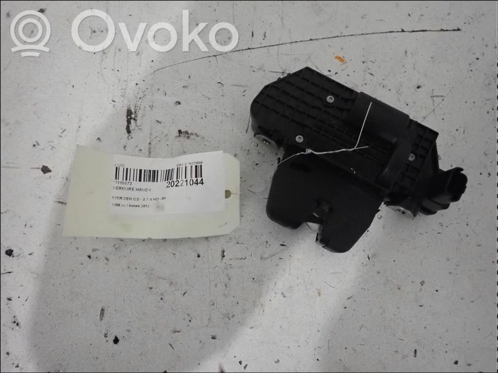 Tailgate/trunk/boot lock/catch/latch   8719F8