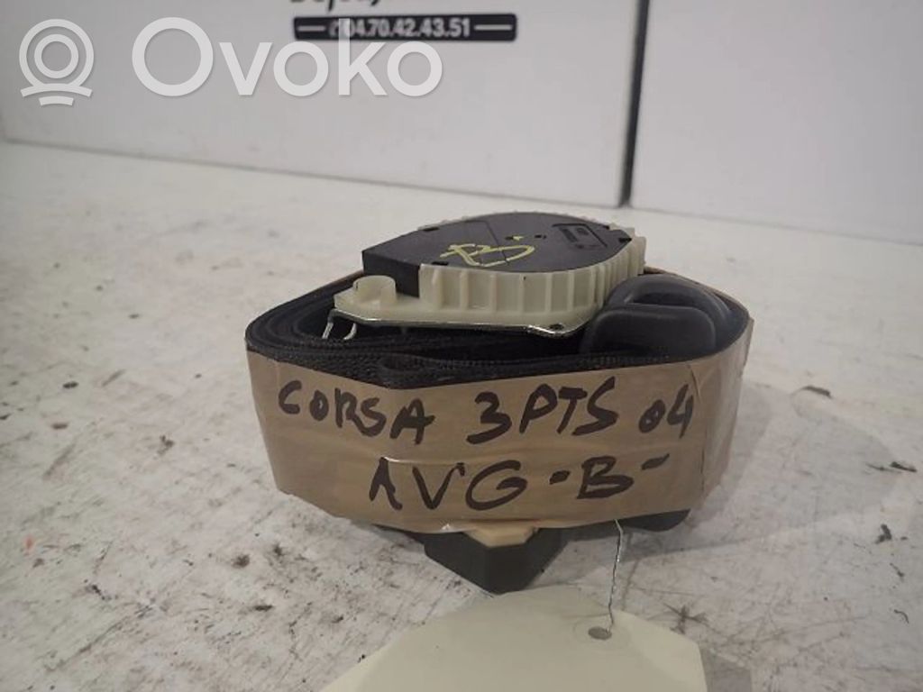 Opel Corsa C Cinturón delantero 