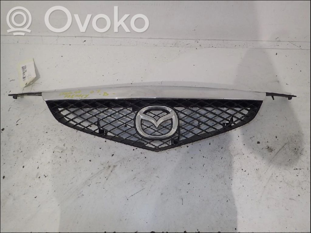 Mazda Premacy Front bumper upper radiator grill 