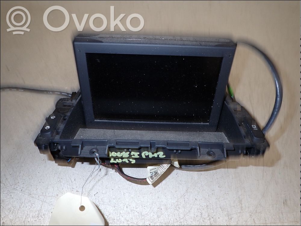 Peugeot 3008 I Monitor / wyświetlacz / ekran 