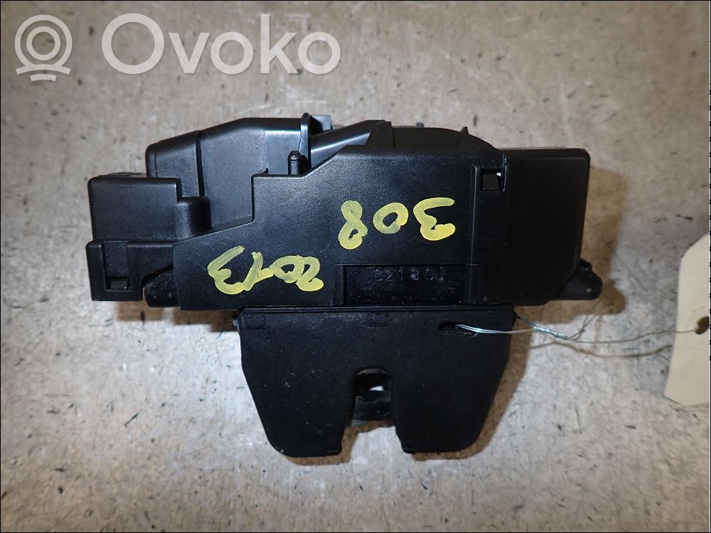 Peugeot 308 Tailgate exterior lock 
