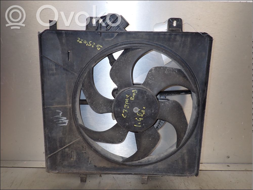 Citroen C3 Electric radiator cooling fan 