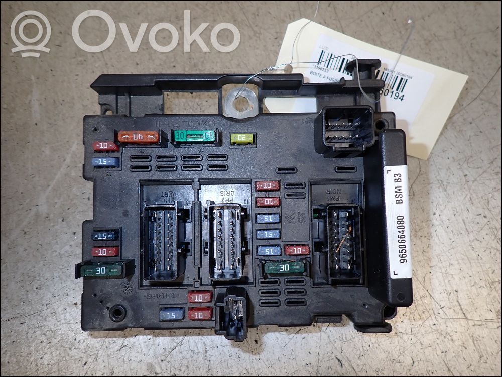 Peugeot 307 Fuse module 