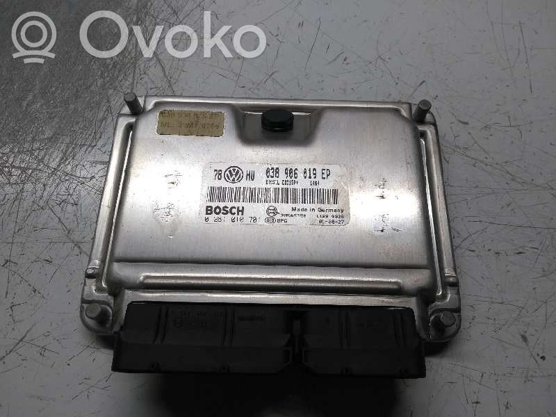 Engine control unit/module   0281010701,038906019EP,EDC15P
