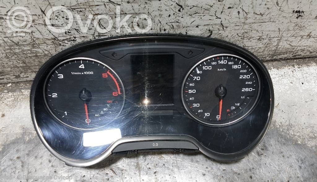 Audi A3 S3 8V Speedometer (instrument cluster) 